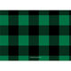 Green Flannel New Home Photo Moving Announcements Image 2 of 3